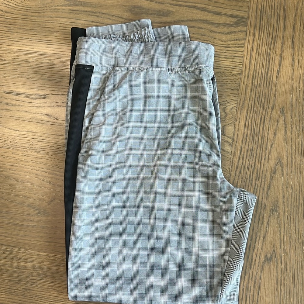Athleta Brooklyn Plaid Ankle Pants